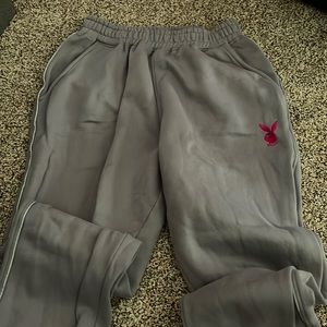 Missguided x PlayBoy sweatpants, size Small